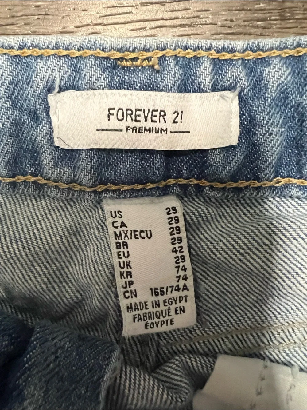 Forever 21 women’s denim shorts